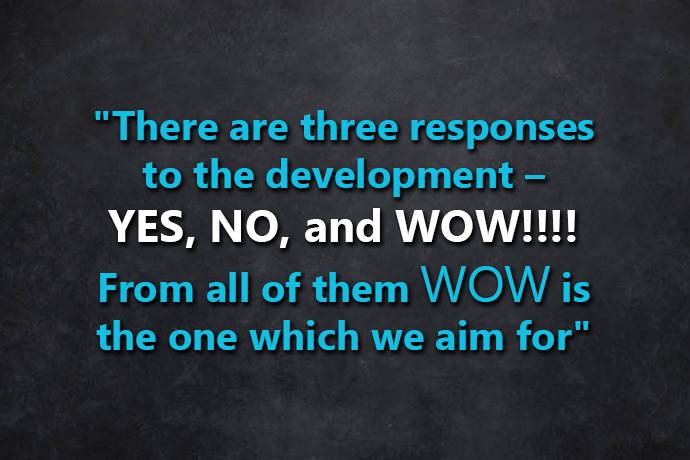 Three Responses to Development