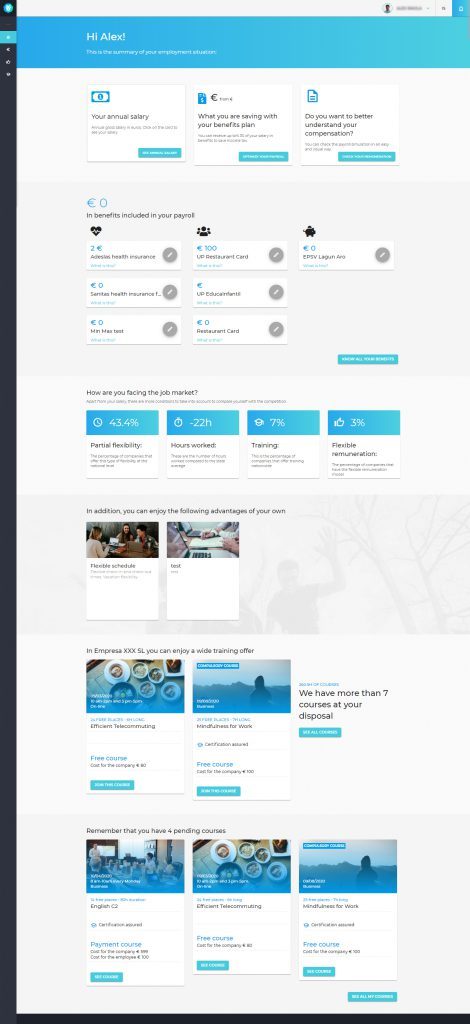 Benio Landing page created by Appson Technologies